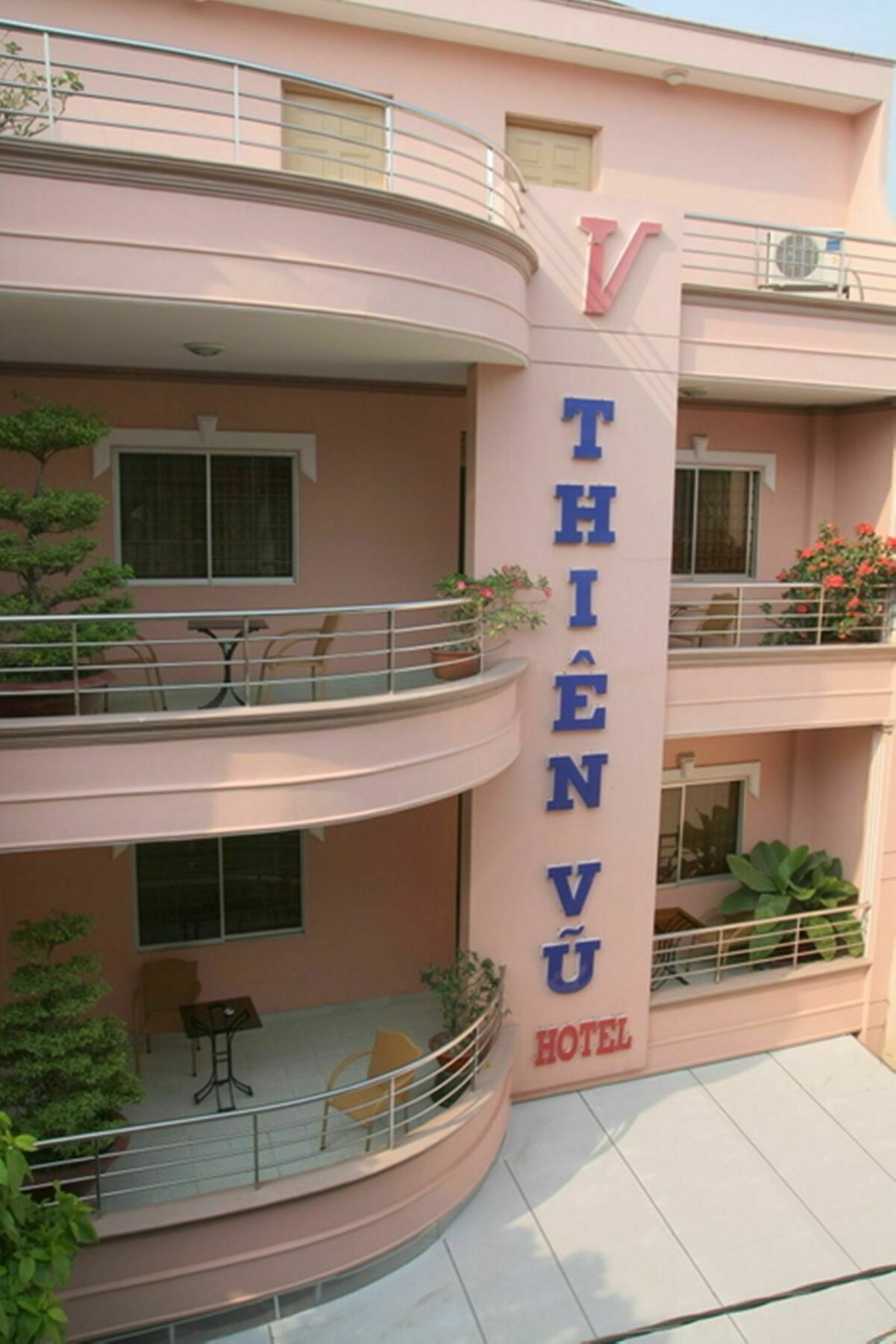 Thien Vu Hotel Ho Chi Minh-staden Exteriör bild